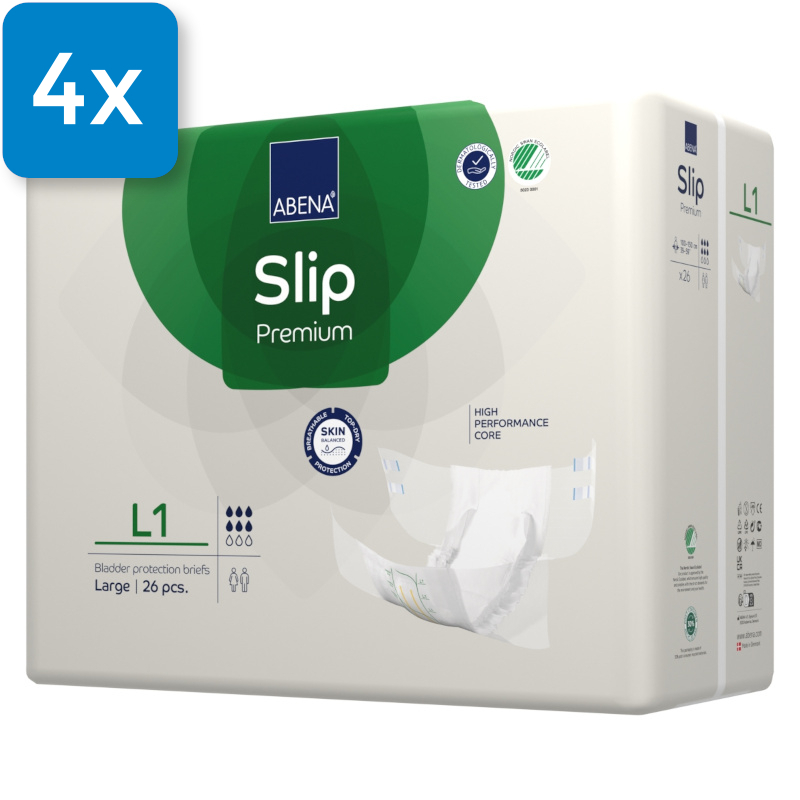 Abena Slip L1 Premium - (4 x 26 Stück)